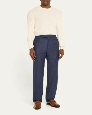 Ralph Lauren Purple Label Men's Darnell Calfskin Monk-Strap Shoes | Thumbnail 3 Ralph Lauren Purple Label Men's Darnell Calfskin Monk-Strap Shoes | Thumbnail 3