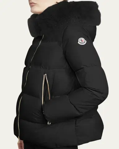 Moncler Laiche Short Puffer Parka Jacket | Thumbnail 5 Moncler Laiche Short Puffer Parka Jacket | Thumbnail 5