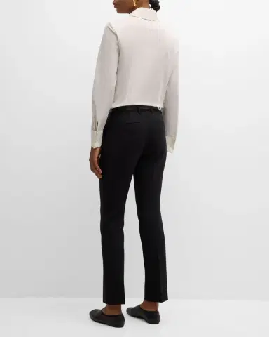 Lafayette 148 New York Manhattan Cropped Cigarette Pants | Thumbnail 5