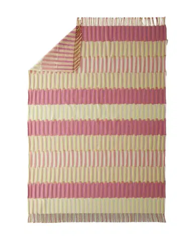 Designers Guild Murazzi Peony Throw Blanket | Thumbnail 1 Designers Guild Murazzi Peony Throw Blanket | Thumbnail 1