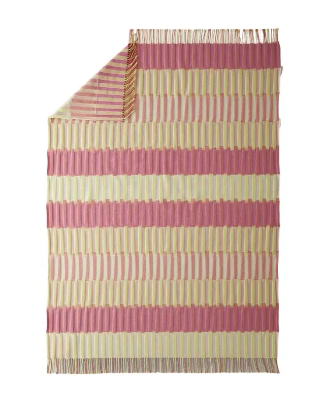 Designers Guild Murazzi Peony Throw Blanket