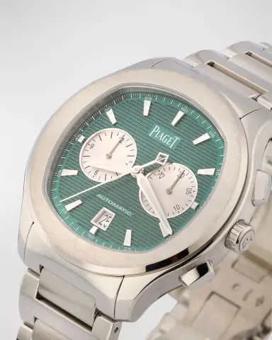Piaget 42mm Polo Chronograph Bracelet Watch | Thumbnail 3 Piaget 42mm Polo Chronograph Bracelet Watch | Thumbnail 3