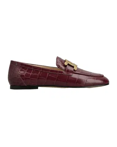 Tod's Croco Chain Slip-On Loafers | Thumbnail 1
