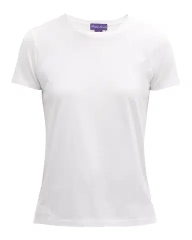 Ralph Lauren Collection Solid Short-Sleeve T-Shirt | Thumbnail 1