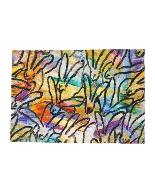 Wonderland Printed Linen Placemat