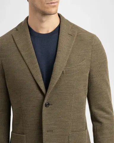 Boglioli Men's Sponge Wool Jacket | Thumbnail 2 Boglioli Men's Sponge Wool Jacket | Thumbnail 2