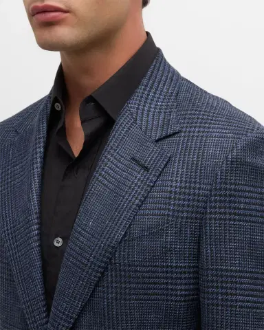 TOM FORD Men's Shelton Prince of Wales Sport Coat | Thumbnail 5