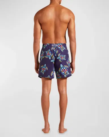 Vilebrequin Men's Vendome Turtles Swim Shorts | Thumbnail 4 Vilebrequin Men's Vendome Turtles Swim Shorts | Thumbnail 4