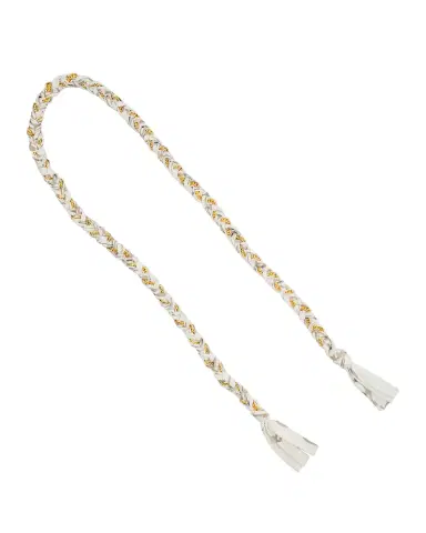 Golden Goose Woven Chain & Fabric Bag Charm Strap | Thumbnail 2
