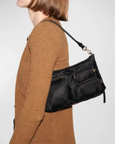 MZ Wallace Chelsea Petite Nylon Shoulder Bag | Thumbnail 2