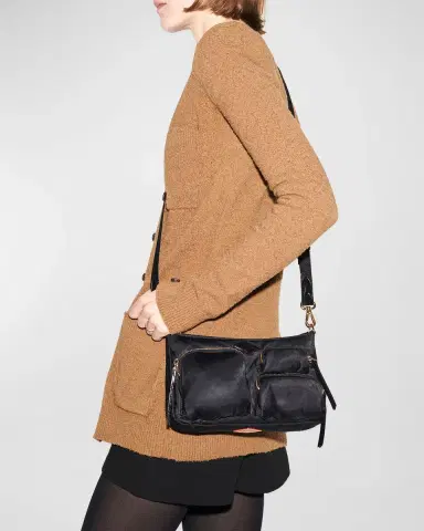 MZ Wallace Chelsea Petite Nylon Shoulder Bag | Thumbnail 4