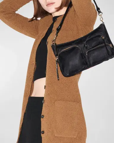 MZ Wallace Chelsea Petite Nylon Shoulder Bag | Thumbnail 5