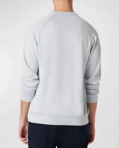 Bugatchi Men's Cotton-Silk V-Neck Sweater | Thumbnail 3
