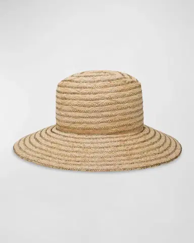 Gigi Burris Requiem ZZ Straw Fedora | Thumbnail 2