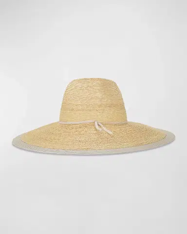 Gigi Burris Starfish Straw Fedora | Thumbnail 2