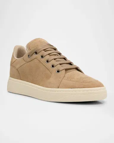 Giuseppe Zanotti Men's Colorata Suede Low-Top Sneakers | Thumbnail 2 Giuseppe Zanotti Men's Colorata Suede Low-Top Sneakers | Thumbnail 2