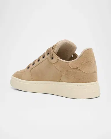Giuseppe Zanotti Men's Colorata Suede Low-Top Sneakers | Thumbnail 3 Giuseppe Zanotti Men's Colorata Suede Low-Top Sneakers | Thumbnail 3