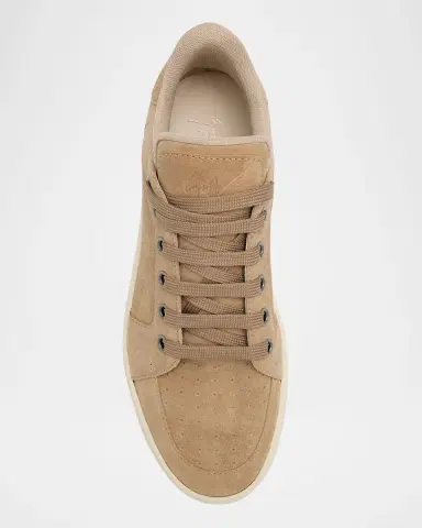Giuseppe Zanotti Men's Colorata Suede Low-Top Sneakers | Thumbnail 4 Giuseppe Zanotti Men's Colorata Suede Low-Top Sneakers | Thumbnail 4