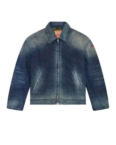 Diesel Men's D-Stack Faded Denim Jacket | Thumbnail 1 Diesel Men's D-Stack Faded Denim Jacket | Thumbnail 1