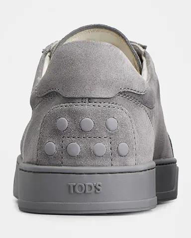 Tod's Men's Allacciata Low-Top Suede Sneakers | Thumbnail 4 Tod's Men's Allacciata Low-Top Suede Sneakers | Thumbnail 4