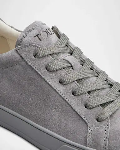Tod's Men's Allacciata Low-Top Suede Sneakers | Thumbnail 5 Tod's Men's Allacciata Low-Top Suede Sneakers | Thumbnail 5