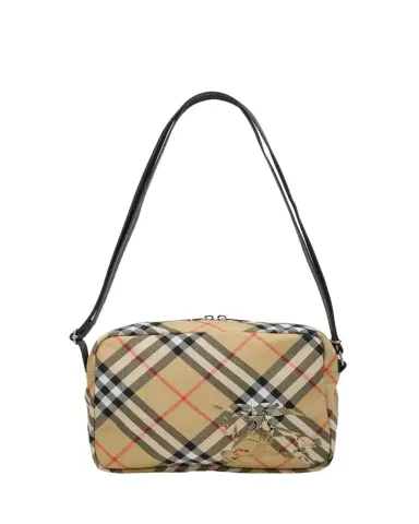 Burberry Men's Check Essential Crossbody Bag | Thumbnail 1 Burberry Men's Check Essential Crossbody Bag | Thumbnail 1