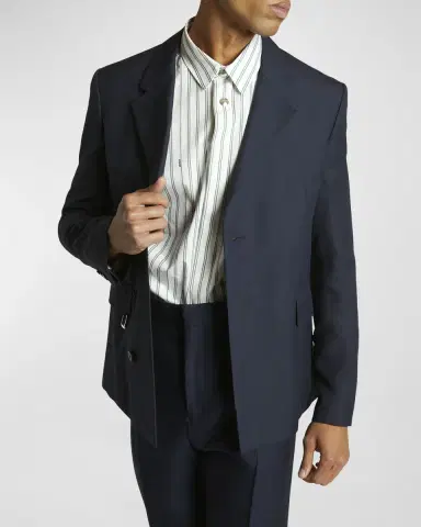 Jacquemus Men 's Double-Breasted Blazer | Thumbnail 6 Jacquemus Men 's Double-Breasted Blazer | Thumbnail 6