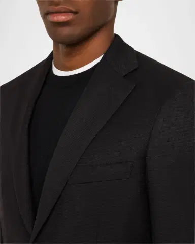 Brioni Men 's Textured Wool Blazer | Thumbnail 5 Brioni Men 's Textured Wool Blazer | Thumbnail 5