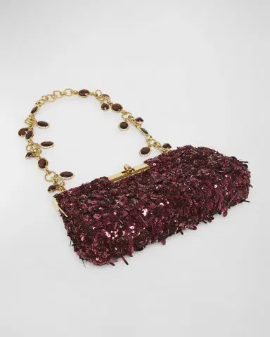 Dolce & Gabbana Marlene Sequined Clutch Bag | Thumbnail 6 Dolce & Gabbana Marlene Sequined Clutch Bag | Thumbnail 6