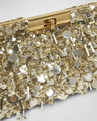 Dolce & Gabbana Marlene Sequined Clutch Bag | Thumbnail 10 Dolce & Gabbana Marlene Sequined Clutch Bag | Thumbnail 10