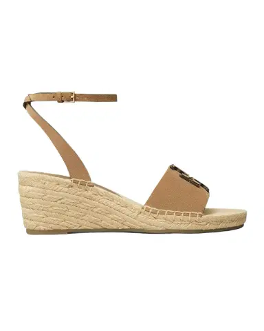 Tory Burch Ines Suede Double T Wedge Espadrilles | Thumbnail 1 Tory Burch Ines Suede Double T Wedge Espadrilles | Thumbnail 1