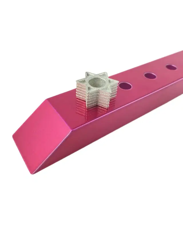 Joy Stember Metal Arts Studio Sarah Hanukkah Menorah by Joy Stember