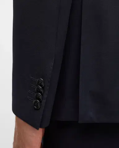 CORNELIANI Men's Solid Wool Leader Suit | Thumbnail 9 CORNELIANI Men's Solid Wool Leader Suit | Thumbnail 9