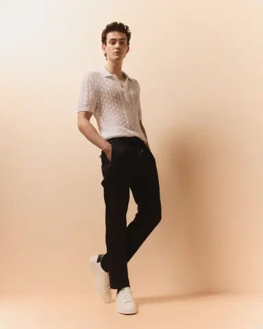 Dolce & Gabbana Men's Stretch Cotton Drawstring Pants | Thumbnail 5 Dolce & Gabbana Men's Stretch Cotton Drawstring Pants | Thumbnail 5