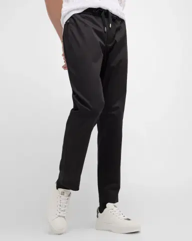 Dolce & Gabbana Men's Stretch Cotton Drawstring Pants | Thumbnail 7 Dolce & Gabbana Men's Stretch Cotton Drawstring Pants | Thumbnail 7