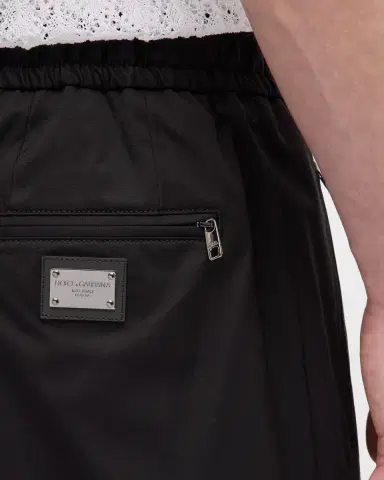 Dolce & Gabbana Men's Stretch Cotton Drawstring Pants | Thumbnail 8 Dolce & Gabbana Men's Stretch Cotton Drawstring Pants | Thumbnail 8
