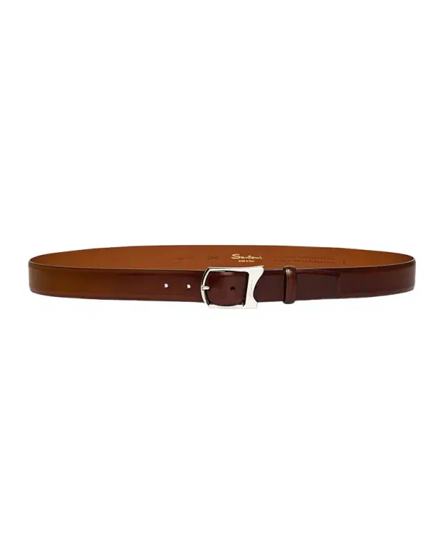 Men 's Cintura Leather Belt