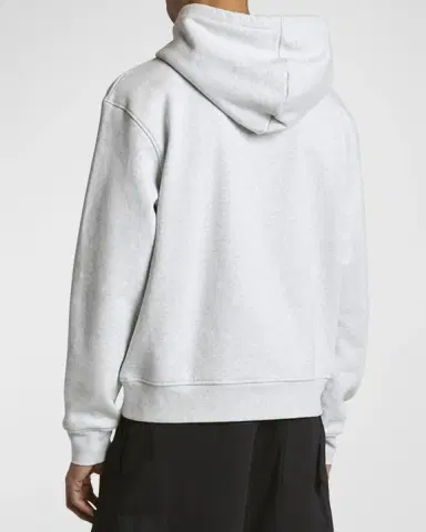 Jacquemus Men's Grosgrain Logo Hoodie | Thumbnail 2
