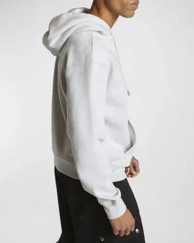 Jacquemus Men's Grosgrain Logo Hoodie | Thumbnail 5