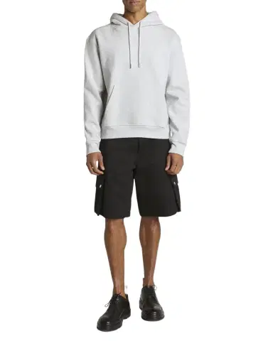 Jacquemus Men's Grosgrain Logo Hoodie | Thumbnail 1