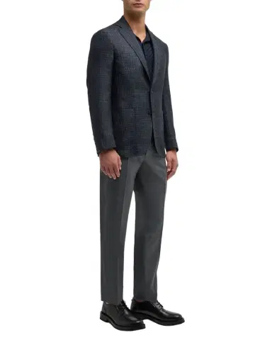 Canali Men's Small Check Sport Coat | Thumbnail 1 Canali Men's Small Check Sport Coat | Thumbnail 1