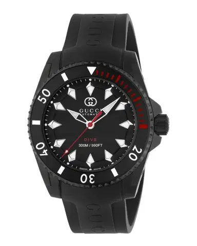 Gucci Dive Rubber-Strap Watch, 40mm | Thumbnail 1 Gucci Dive Rubber-Strap Watch, 40mm | Thumbnail 1