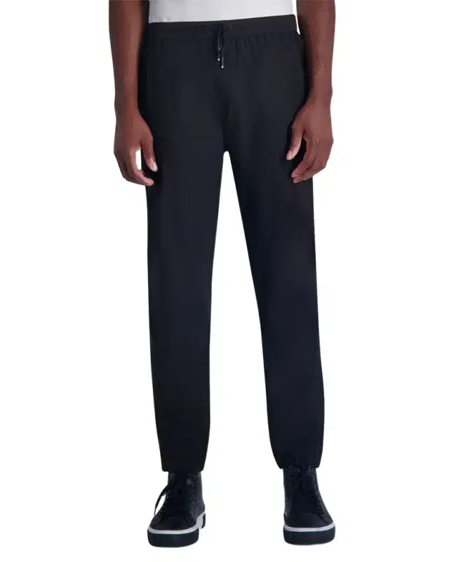 Men 's Mesh-Trim Track Pants