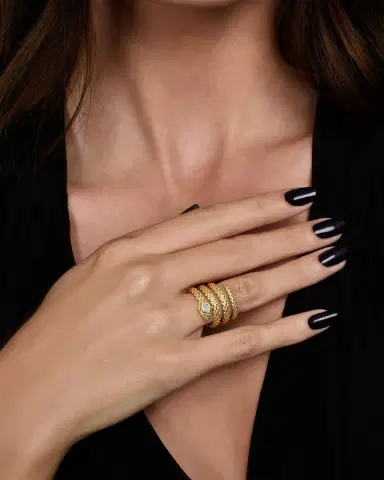 Anabel Aram Jewelry Serpent Wrap Ring | Thumbnail 2