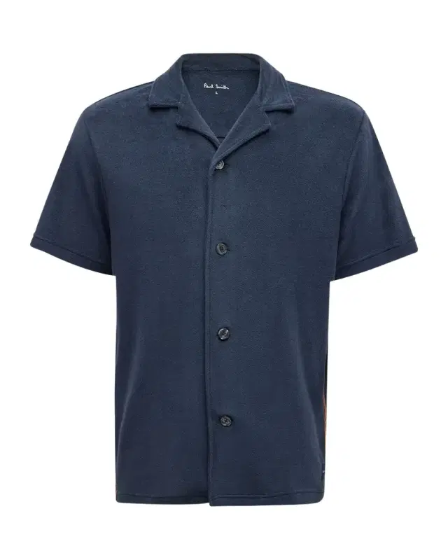Men 's Cotton Terry Short-Sleeve Shirt