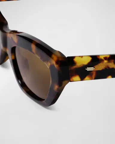 KIMEZE Concept 3 Havana Acetate Cat-Eye Sunglasses | Thumbnail 4 KIMEZE Concept 3 Havana Acetate Cat-Eye Sunglasses | Thumbnail 4