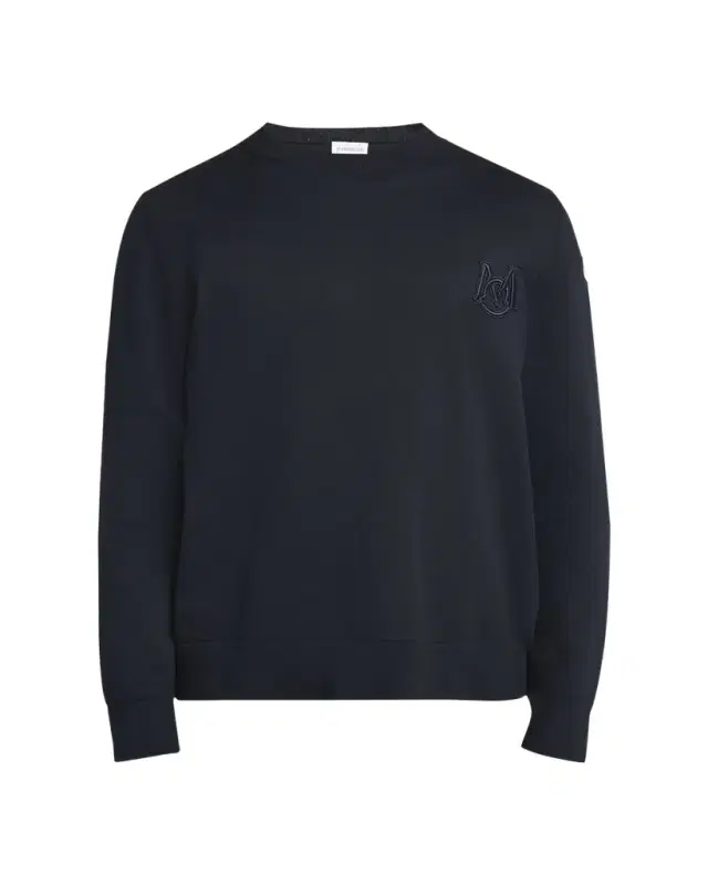 Moncler Men's Logo Crewneck Sweater