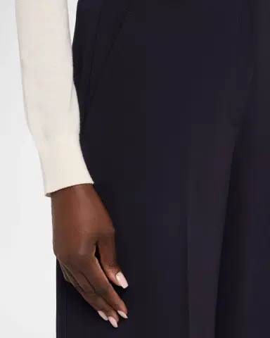 Lafayette 148 New York Thames Wide-Leg Crepe Pants | Thumbnail 4 Lafayette 148 New York Thames Wide-Leg Crepe Pants | Thumbnail 4