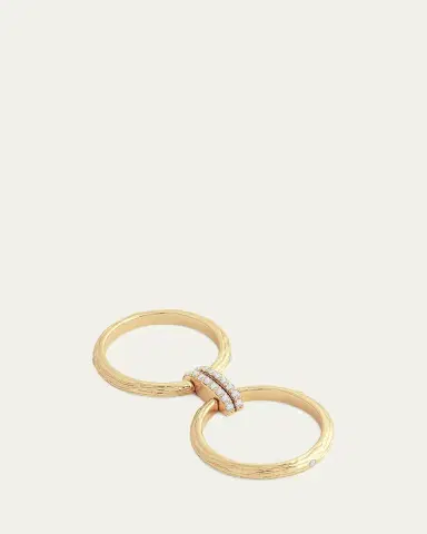 Anabel Aram Jewelry Enchanted Forest Chain Double Ring | Thumbnail 4