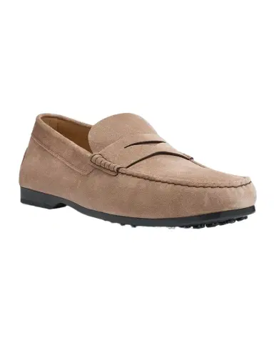 Tod's Men's Suede Penny Loafers | Thumbnail 1